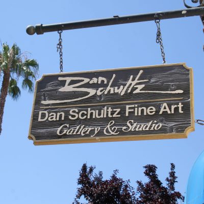 Dan Schultz Fine Art Gallery & Studio Sign