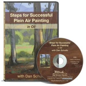 Steps for Successful Plein Air Painting DVD by Dan Schultz