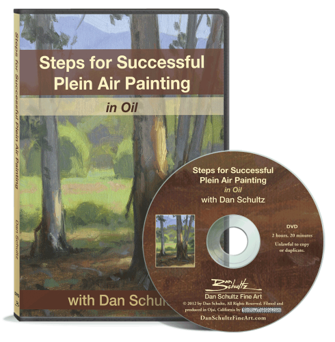 Steps for Successful Plein Air Painting DVD by Dan Schultz