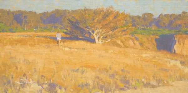 Coastline Trail • 9x18 inches • Oil on Linen Panel • Available from the Oil Painters of America 26th Annual National Exhibition at Eisele Gallery of Fine Art in Cincinnati, Ohio, May 12 - June 10, 2017 • $1,600 Framed