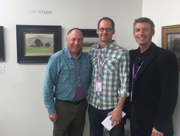 Paul Kratter, myself and Michael Obermeyer at the opening reception.