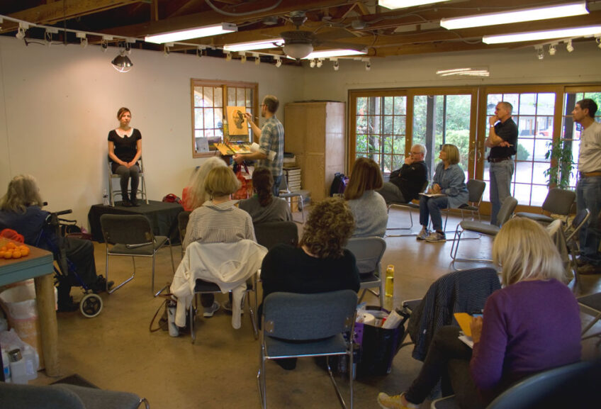 Ojai Portrait Painting Workshop