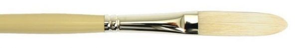 Hog Bristle Egbert -- I use this brush for certain special effects.