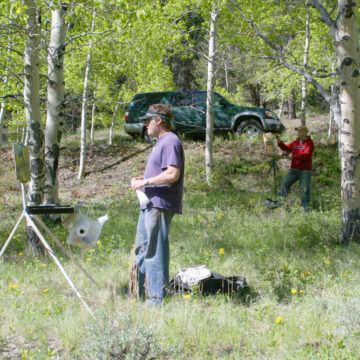 Plein Air Painting in Salida, Colorado