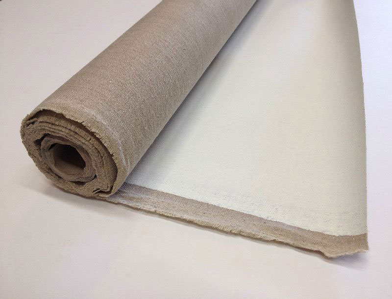 Art Boards™ Natural Fiber Canvas Panel is mounted with Oil Primed Claessens  Belgium Linen.