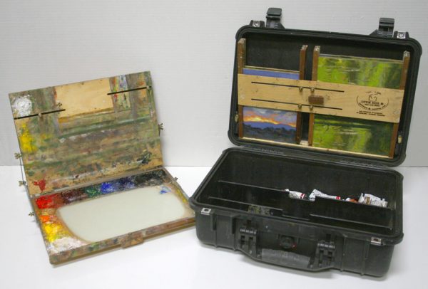 Open Box M 11x14 Palette/Panel Holder with Pelican Case