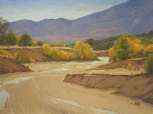 Sand Creek Oil Painting Demonstration by Dan Schultz, Step 11