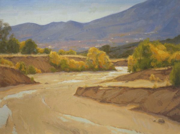 Sand Creek Oil Painting Demonstration by Dan Schultz, Step 12