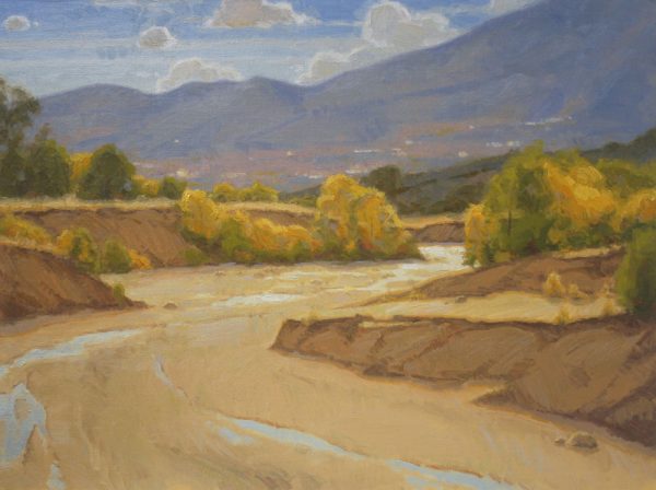 Sand Creek Oil Painting Demonstration by Dan Schultz, Step 13