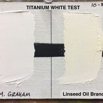 Color Stability (Walnut Oil vs. Linseed Oil)