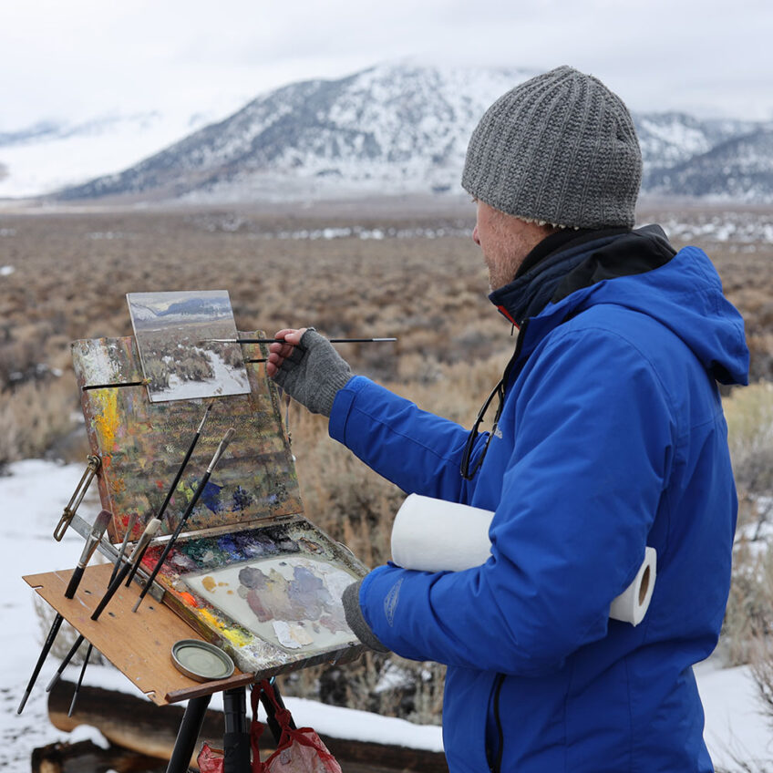 Five Tips for Painting Snow Outdoors