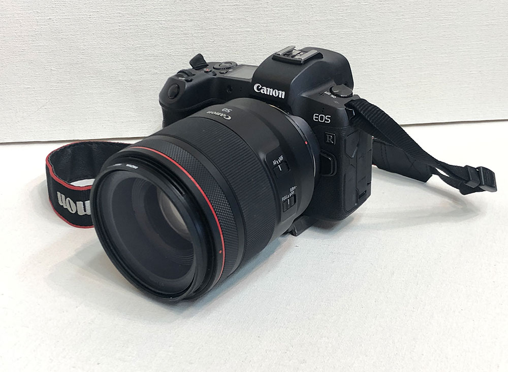 Canon EOS R with 50mm prime lens