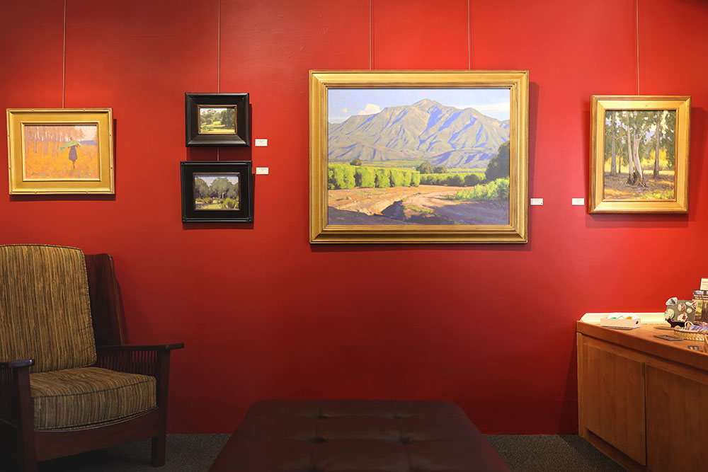 Dan Schultz Fine Art Gallery & Studio Interior