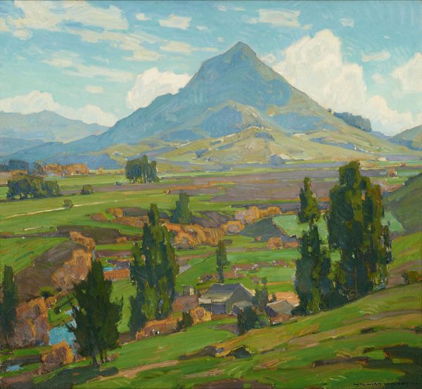 William Wendt painting: The Soil, 30x36