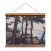 Coastal Brilliance, 12x16 Archival Print on Paper with Teak Wood Magnetic Hanger by Dan Schultz