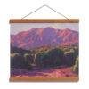 Orchard Evening, 12x15 Archival Print on Paper with Teak Wood Magnetic Hanger by Dan Schultz