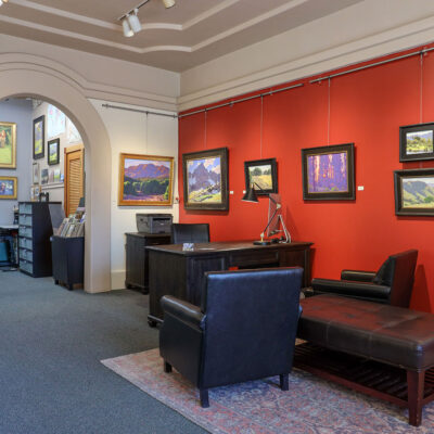 Dan Schultz Fine Art Gallery & Studio Interior