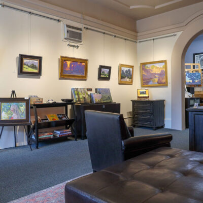 Dan Schultz Fine Art Gallery & Studio Interior