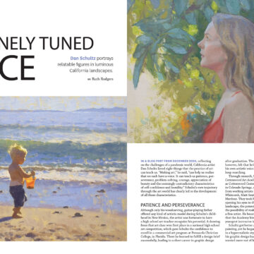Feature Article in Artists Magazine