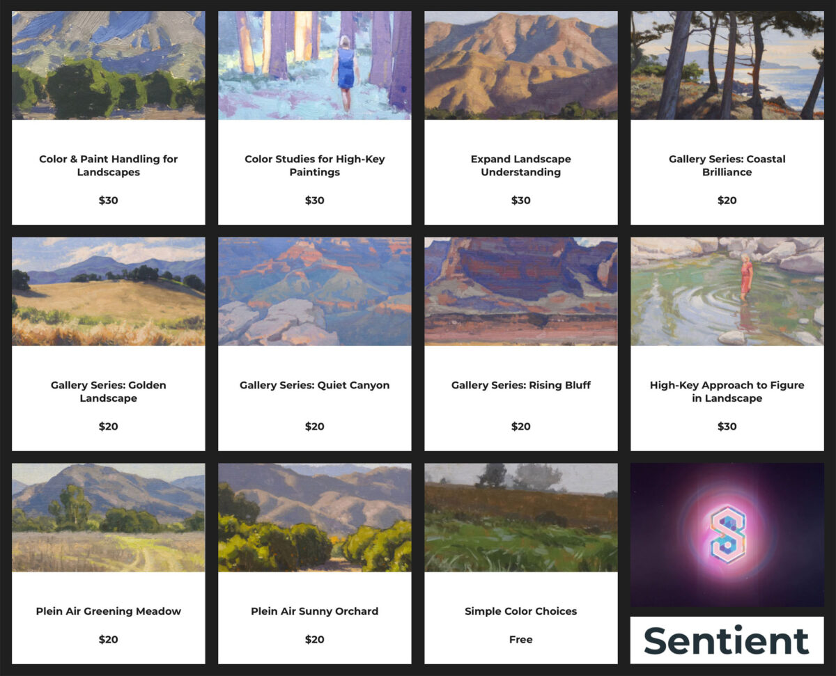 Sentient Academy Painting Courses by Dan Schultz