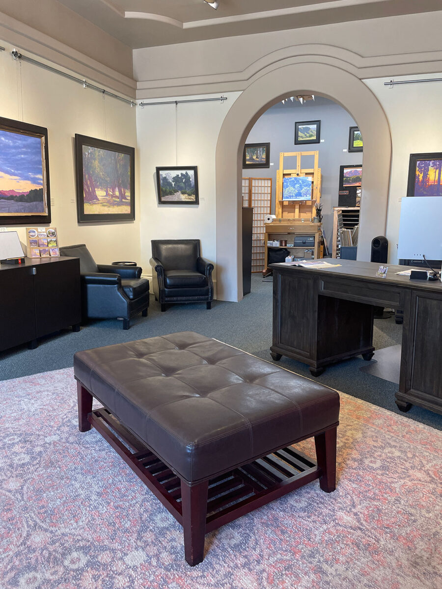 Dan Schultz Fine Art Gallery & Studio Interior