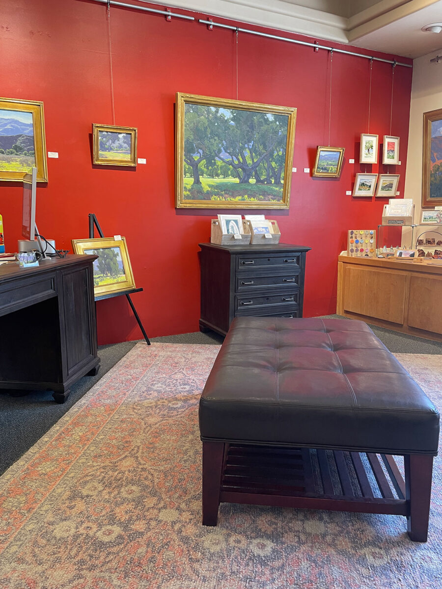 Dan Schultz Fine Art Gallery & Studio Interior