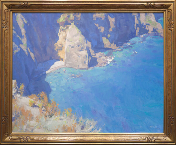 Santa Cruz Island • 24x30 inches • Oil on Linen Panel • Available from the California Art Club 114th Annual Gold Medal Exhibition at VEFA Gallery in Torrance, California • June 11 – August 9, 2025 • $7,200