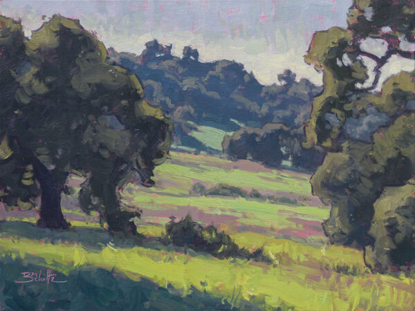 Verdant Spring • 12x16 inches • Oil on Linen Panel • Available from Dan Schultz Fine Art in Ojai, California
